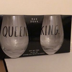 ✨Rae Dunn✨ 2 wine glasses